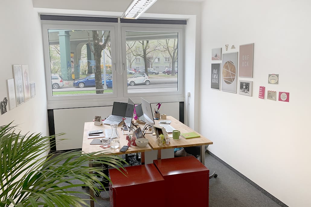 Buero bei mein arbeitstraum